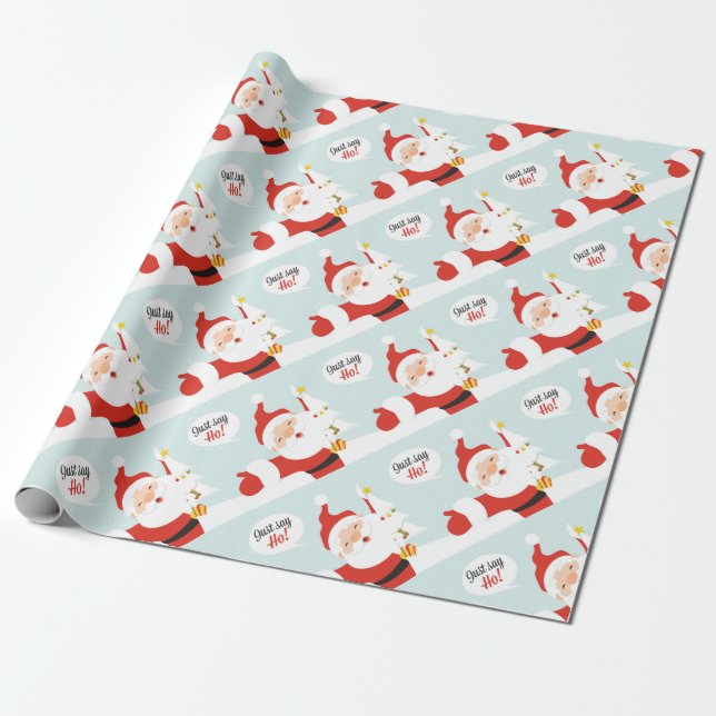 Santa Claus - just say go Presentpapper (Utrullad)