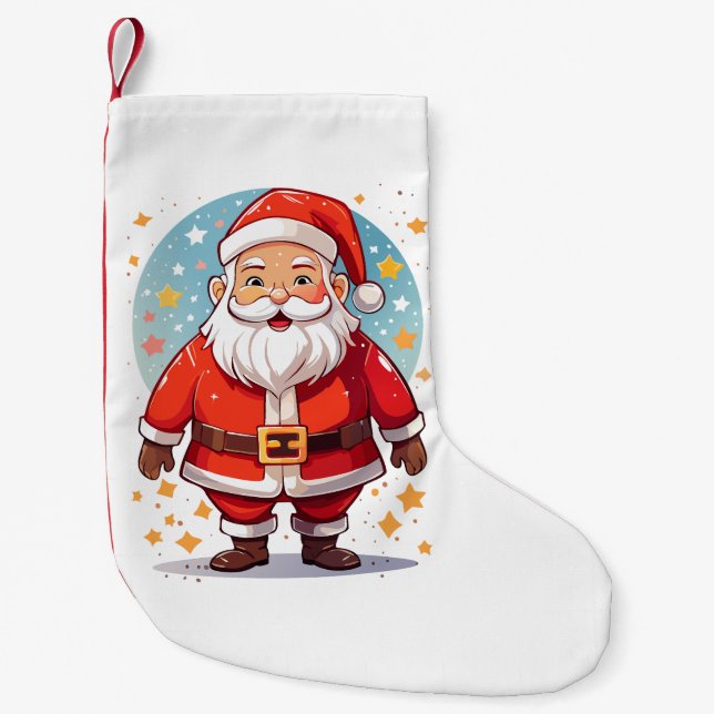Santa Claus Liten Julstrumpa (Framsidan)