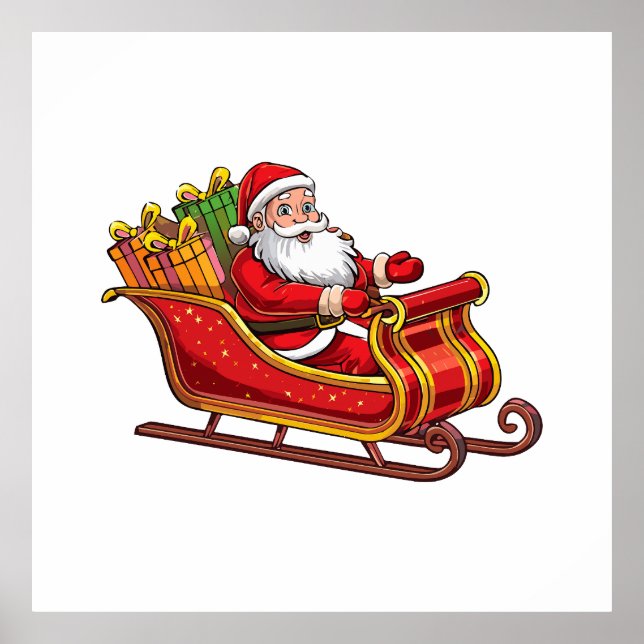 Santa claus poster (Framsidan)