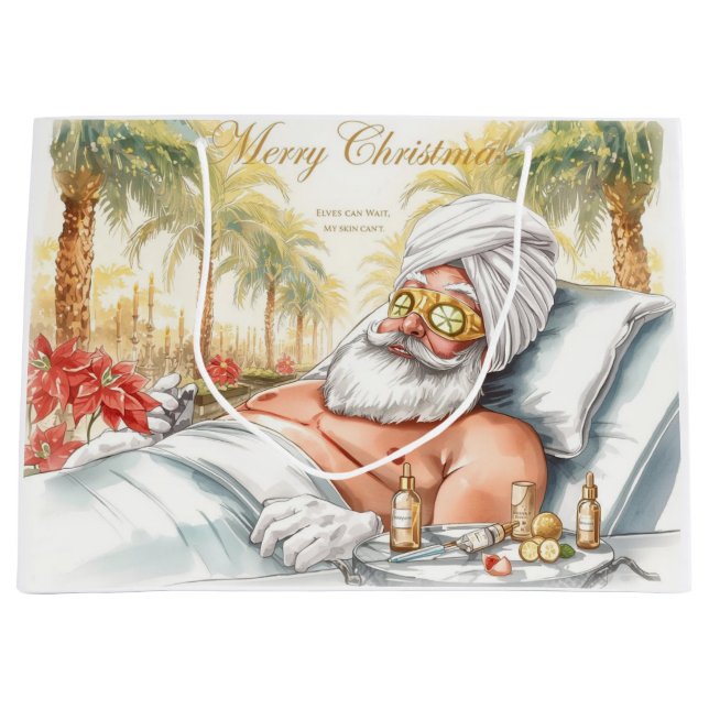Santa Claus Spa jul i Kalifornien (Framsidan)