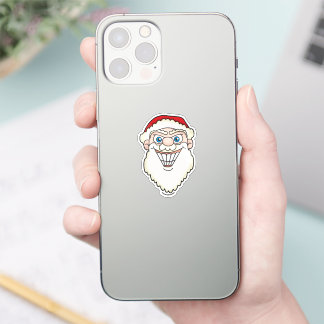 Santa Claus Starburst Screwball Grafik Klistermärken