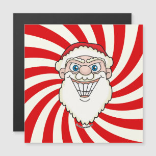Santa Claus stjärnsprakande skruvad grafik