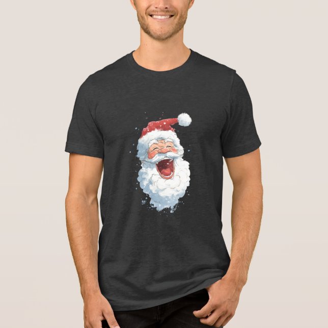Santa Claus  T Shirt (Framsida)