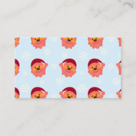 Santa Claus Visitkort