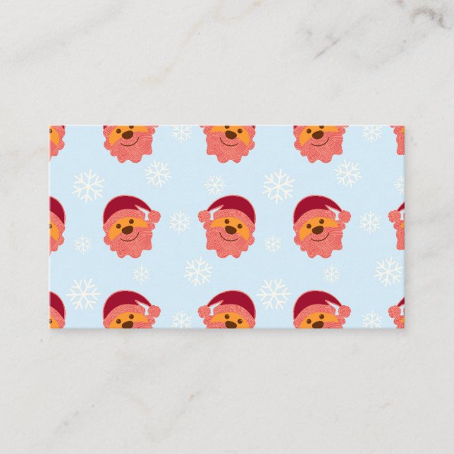 Santa Claus Visitkort (Framsida)