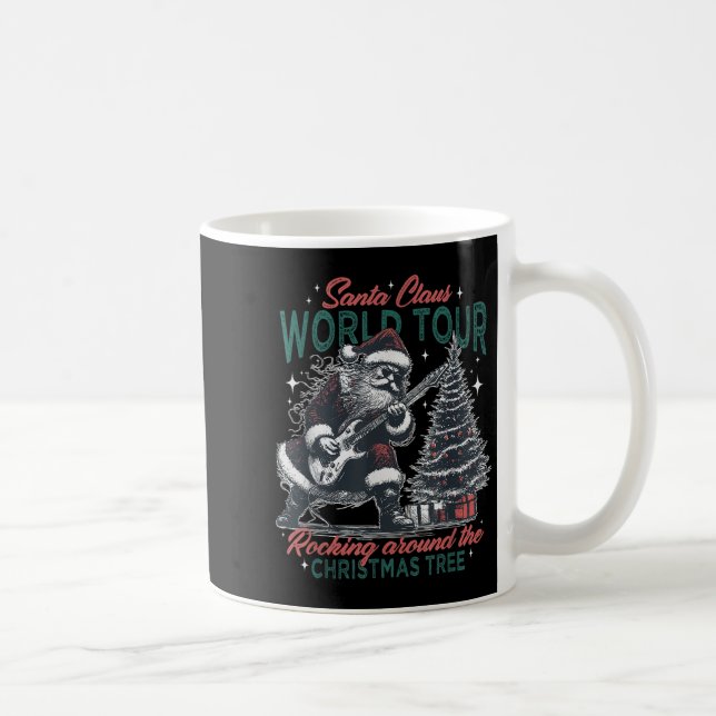 Santa Claus World Tour Rocking Around The Christma Kaffemugg (Höger)