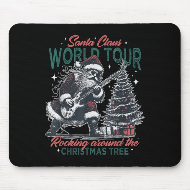 Santa Claus World Tour Rocking Around The Christma Musmatta (Framsidan)