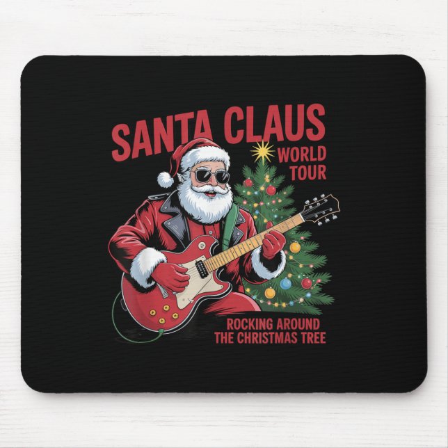 Santa Claus World Tour Rocking Around The Christma Musmatta (Framsidan)
