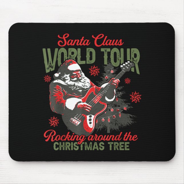 Santa Claus World Tour Rocking Around The Christma Musmatta (Framsidan)