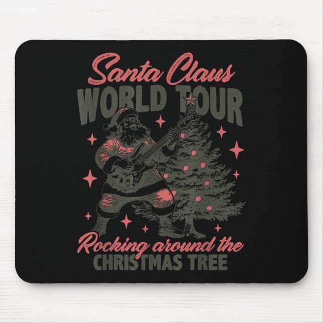 Santa Claus World Tour Rocking Around The Christma Musmatta (Framsidan)