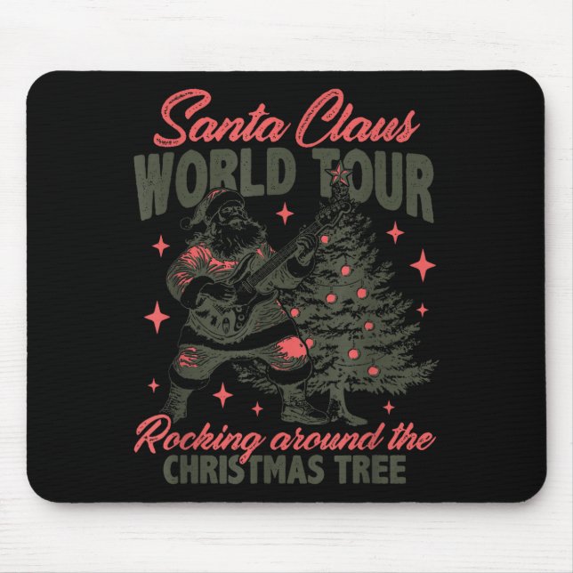 Santa Claus World Tour Rocking Around The Christma Musmatta (Framsidan)