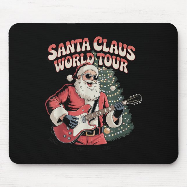 Santa Claus World Tour Rocking Around The Christma Musmatta (Framsidan)