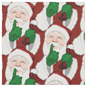 Santa Clause Tyg Tomte Jul Tyg Anpassat