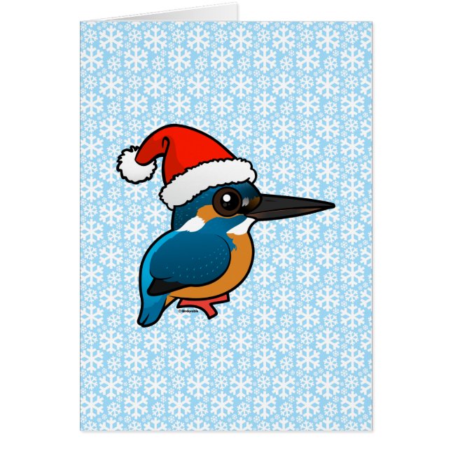 Santa Common Kingfisher OBS Kort (Framsidan)