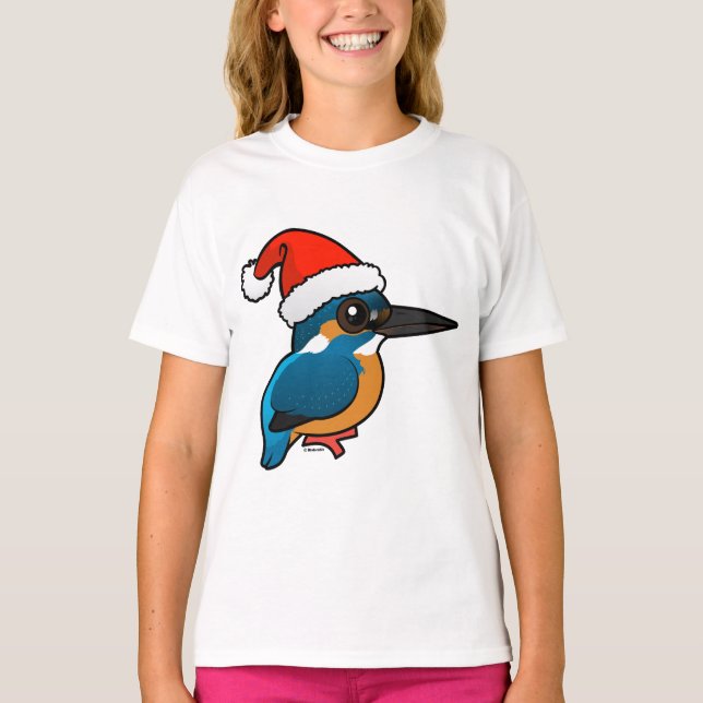 Santa Common Kingfisher T-shirt (Framsida)