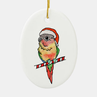 Santa Conure-julprydnaden Julgransprydnad Keramik