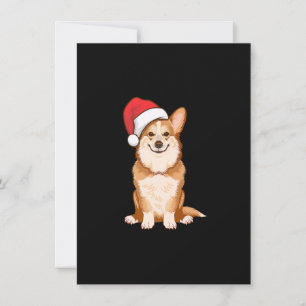 Santa Corgi, gåvor till Hundälskare, Corgi-julen Inbjudningar