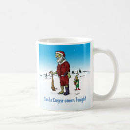Santa Corpse Julafton Zombie Kaffemugg