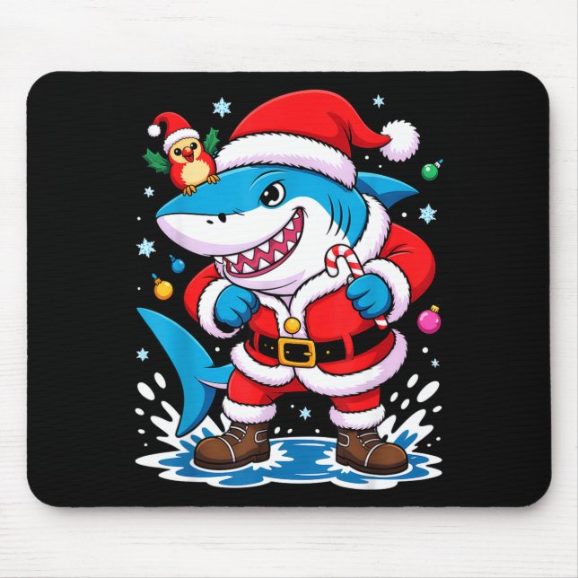 Santa Costume For Kids Boys Adults Funny Shark Chr Musmatta (Framsidan)