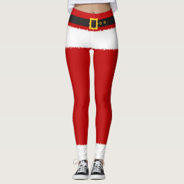 Santa Costume-jul Leggings