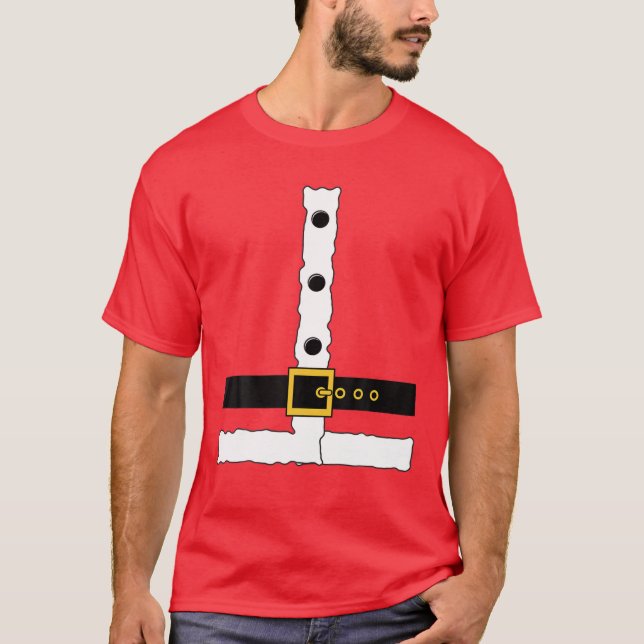 Santa Costume T julklapp Shirt (Framsida)