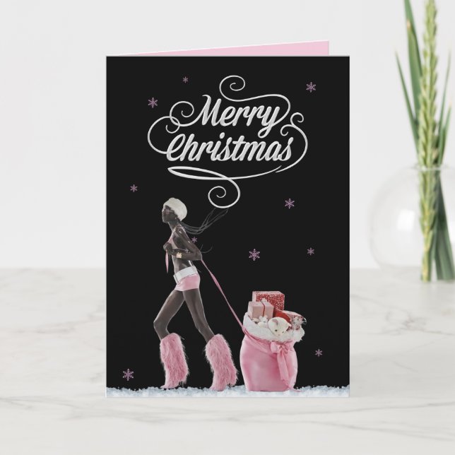 SANTA COULD NEVER CHRISTMAS CARD KORT (Framsida)