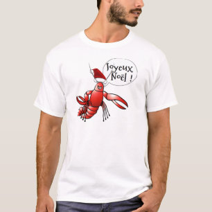 Santa Crawdad (Santa krävor) Tee Shirt
