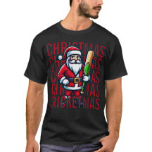 SANTA Cricket Mascot Player jul Cricketmas