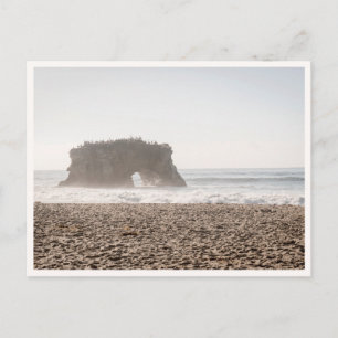 Santa Cruz Arch Natural Bridges Ocean Foto Vykort
