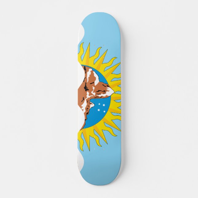 Santa Cruz Argentina Skateboard Bräda 21,5 Cm (Framsida)