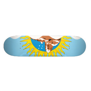 Santa Cruz Argentina Skateboard Bräda 21,5 Cm