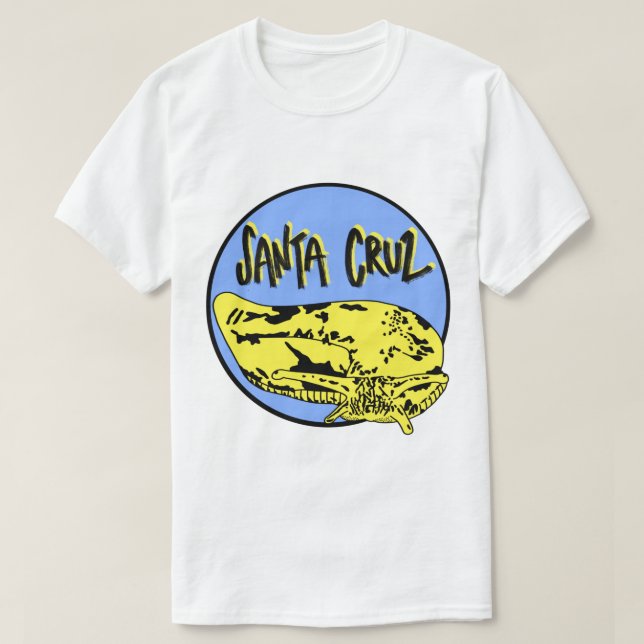 Santa Cruz Banana Slug T Shirt (Design framsida)