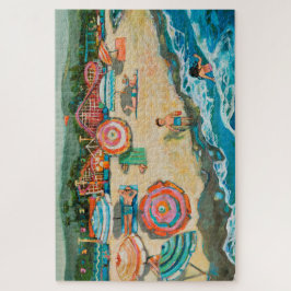 Santa Cruz Beach Boardpromenpromenge Puzzle Pussel