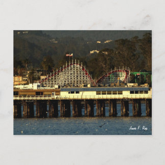 Santa Cruz Boardpromenand & Wharf Vykort