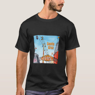 Santa Cruz BoardpromenRoligt California Gift T Shirt