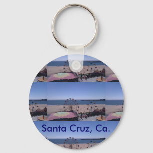 Santa Cruz Boardwalk Keychain Nyckelring