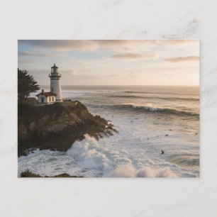 Santa Cruz CA Mark Abbott Memorial Lighthouse Vykort