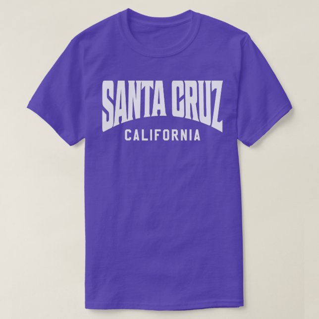 Santa Cruz California (2) T Shirt (Design framsida)