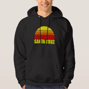 Santa Cruz California 70s 80-tal 90-tal Hoodie