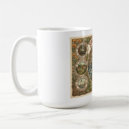 Santa Cruz California Art‑Nouveau Coast Kaffemugg