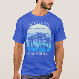 Santa Cruz California CA Retro Vintage Surfer967  T Shirt
