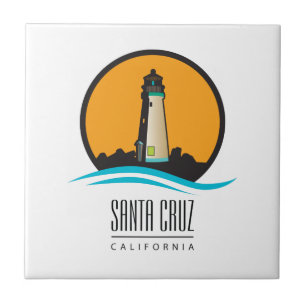 Santa Cruz California fyr Kakelplatta