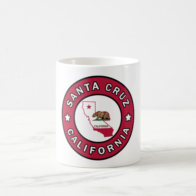 Santa Cruz California Kaffemugg (Center)