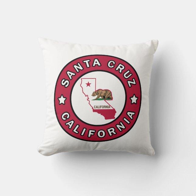 Santa Cruz California Kudde (Framsida)