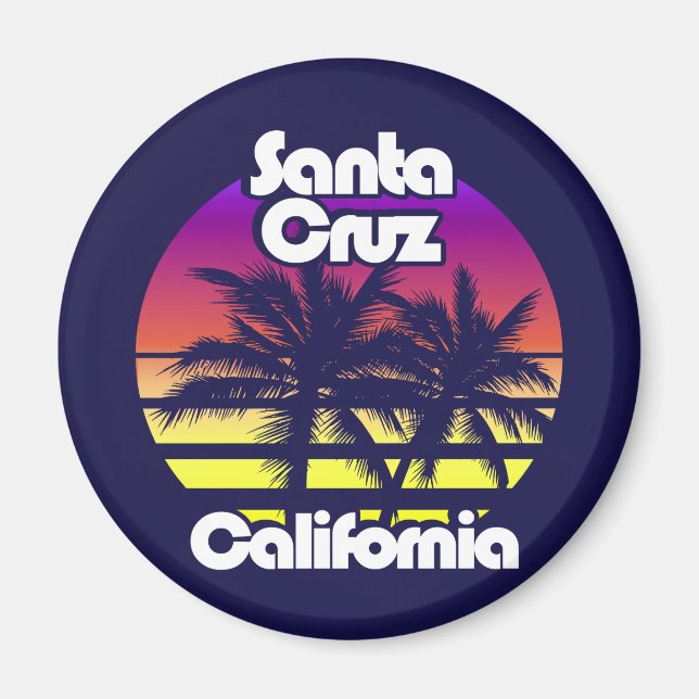 Santa Cruz California Magnet (Framsidan)