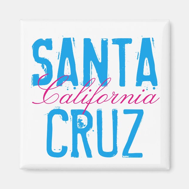 Santa Cruz California Magnet (Framsidan)