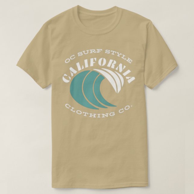Santa Cruz California Sunset Circle Långärmad T Shirt (Design framsida)