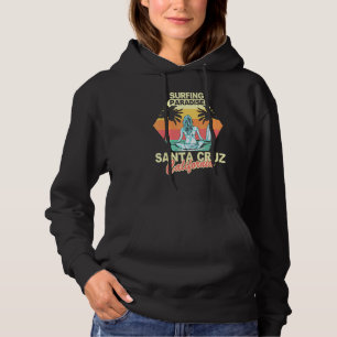 Santa Cruz California Surfing Paradise Girl Sunset T Shirt