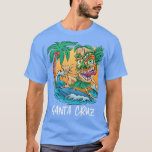 Santa Cruz California Surfing Tiki Beach Vacation T Shirt<br><div class="desc">Santa Cruz California Surfing Tiki Beach Vacation Manar Boys Premium T-Shirt.</div>