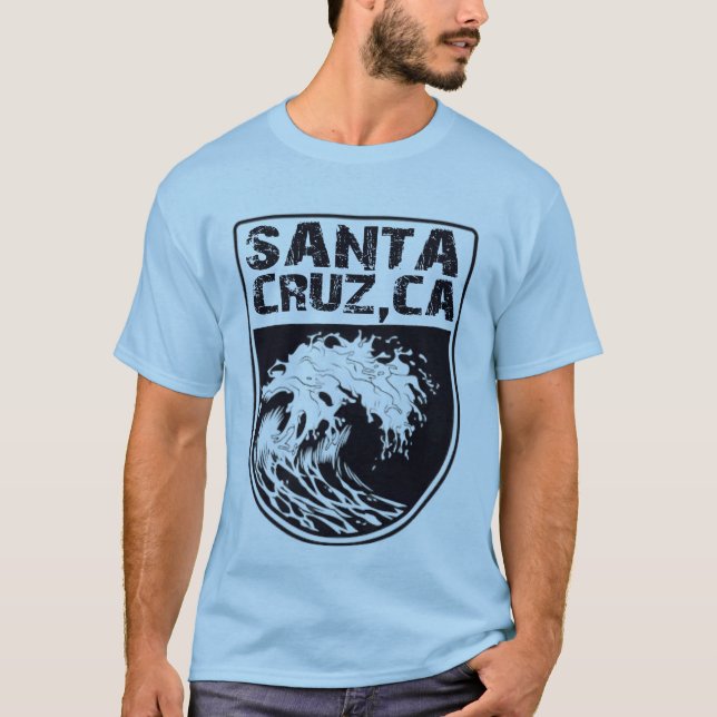 Santa Cruz, California T-Shirt (Framsida)
